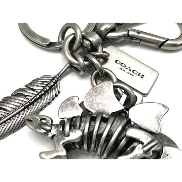 Coach Steggy Dinosaur Bag Charm Metal RARE! - Picture 4 of 5